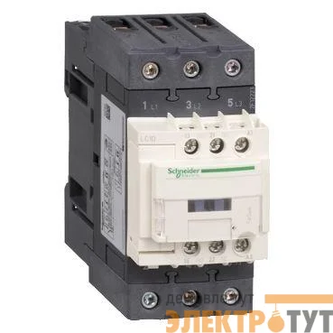 Контактор 3п EVERLINK AC3 440В 40А катушка управления 230В AC 50/60Гц SchE LC1D40AP7TQ