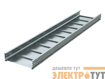 Лоток листовой неперфорированный 300х200 L6000 сталь 2мм тяжелый (лонжерон) гор. оцинк. DKC UNH623HDZ