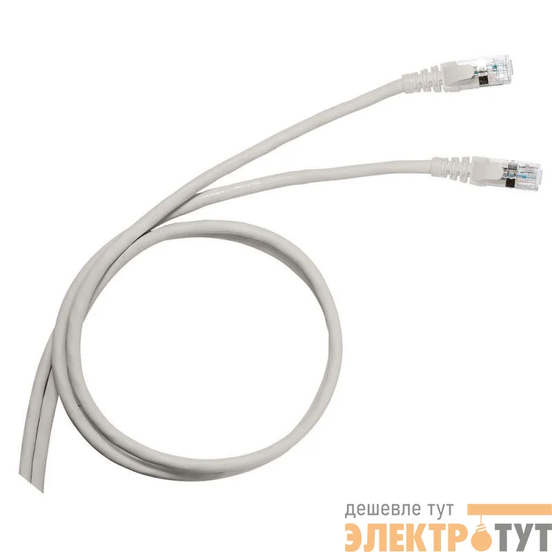 Патч-корд LCS RJ45 UTP кат.5 2м Leg 051637