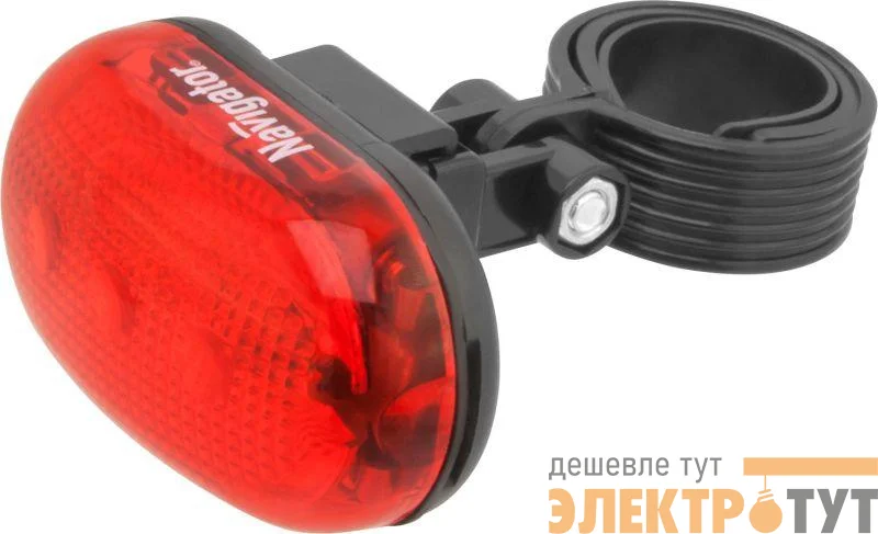 Фонарь 94 965 NPT-B02-2AAA велосипедный сигнальный 3LED блист. Navigator 94965