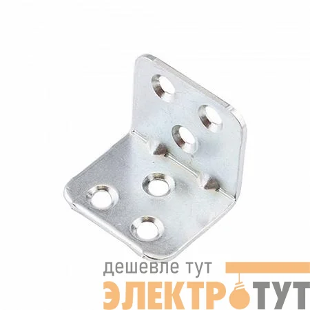 Угол мебельный широкий 40х40х30х2.0 цинк Tech-Krep/Zitar 141953