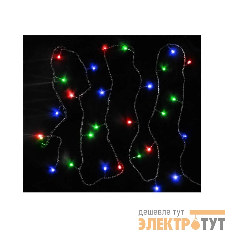 Гирлянда ILD300C-GM 300LED мульти 15м 8 реж. Shlights 4690601043757