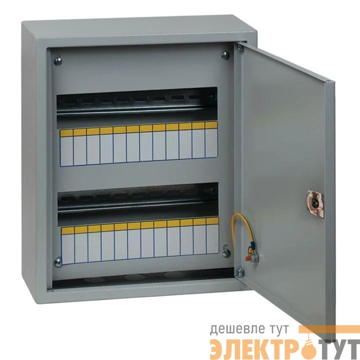 Щит ЩРН-24 (з) пласт. замок EKF mb21-24n