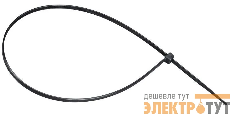 Хомут 4.8х450мм P6.6 стандартный черн. (уп.100шт) IEK UHH30-D048-450-100-K02
