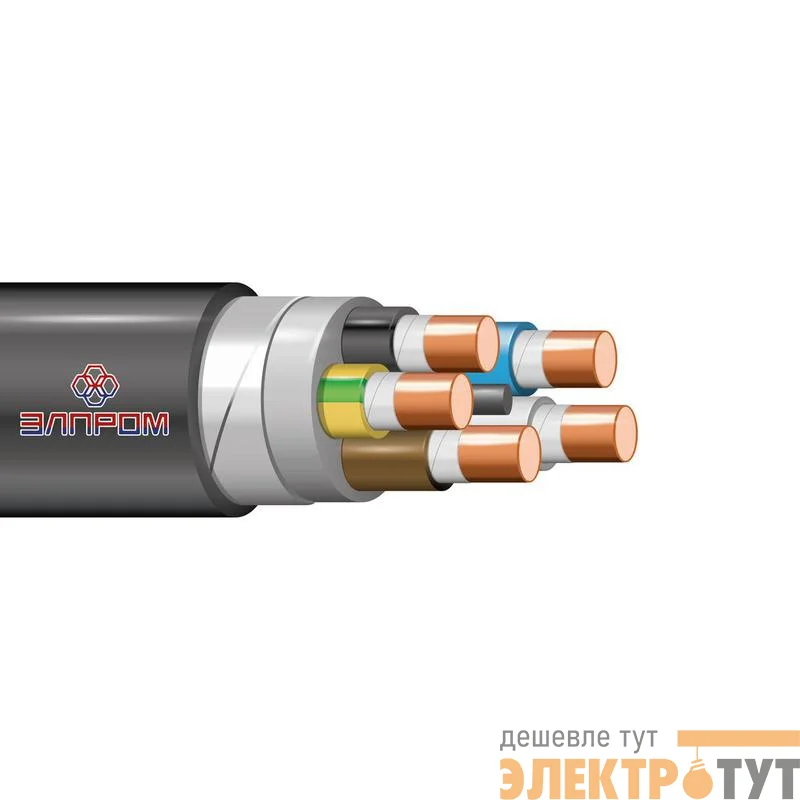 Кабель ВВГнг(А)-FRLSLTx 5х6 (N PE) 0.66кВ (м) Элпром НТ000006248