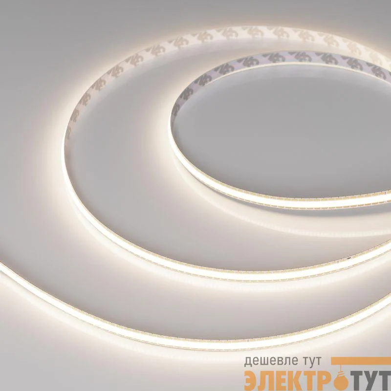 Лента светодиодная COB-X544-8mm 24V Day 4000К 11Вт/м IP20 FreeCut свободная резка (уп.5м) Arlight 043416