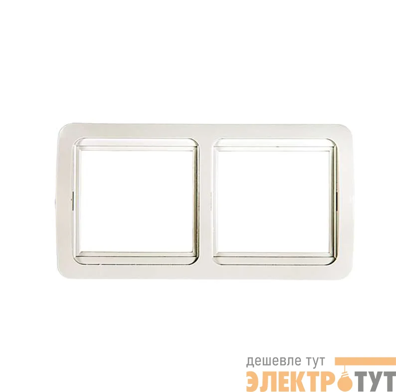 Рамка 2-м CLASSICO 2302H бел. ASD / IN HOME 4680005959938