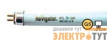 Лампа люминесцентная 94 115 NTL-T4-20-860-G5 20Вт T4 6400К G5 Navigator 94115
