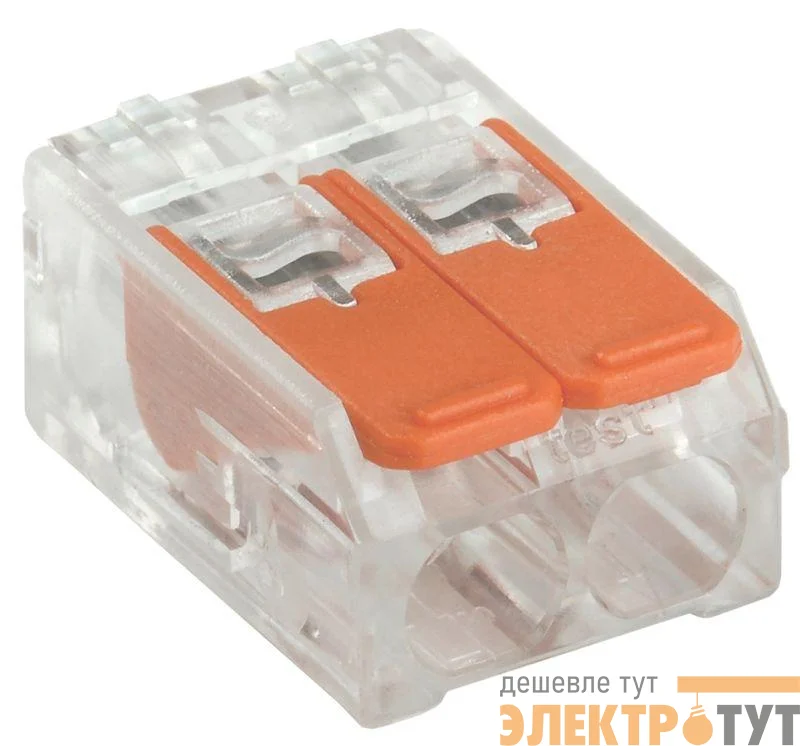 Клемма строительно-монтажная СМК 223-412 (уп.4шт) IEK UKZ40-412-004