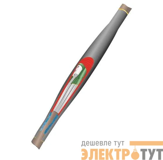 Муфта кабельная соединительная 1кВ 1ПСТ(тк)нг-LS-5х(70-120) с болтовыми соединителями Нева-Транс Комплект 22040031