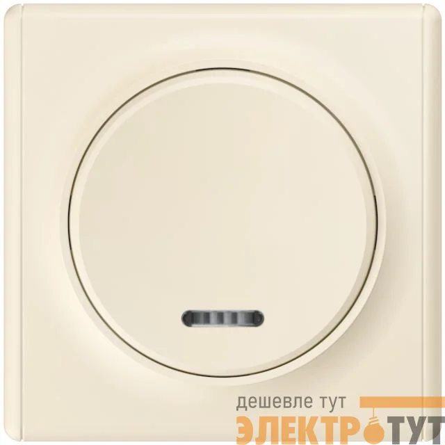 Выключатель 1-кл. СП Florence 10А IP20 с подсветкой механизм беж. 1E31701301 OneKeyElectro 2172801