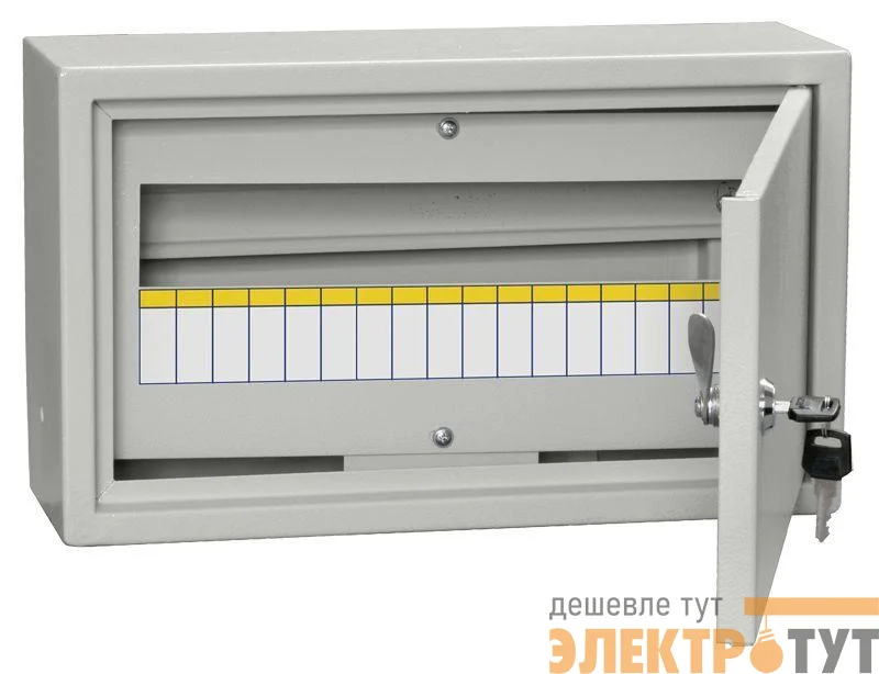Корпус ЩРн-18 TITAN 3 265х440х120мм IP31 метал. IEK MKM14-N-18-31-Z