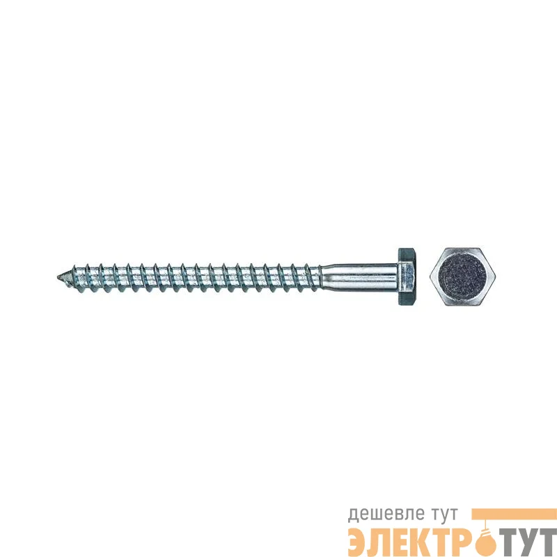 Болт сантехнический 10х70 DIN 571 оцинк. (уп.2шт) Tech-Krep/Zitar 103882