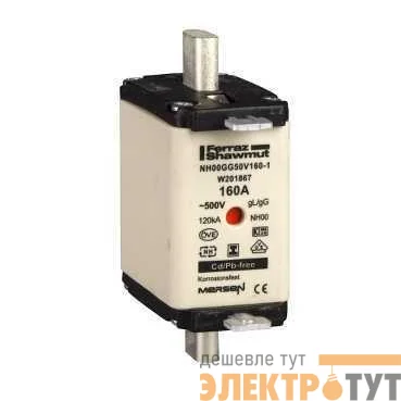 Предохранитель тип GG размер 00.16А SchE DF2FGN16