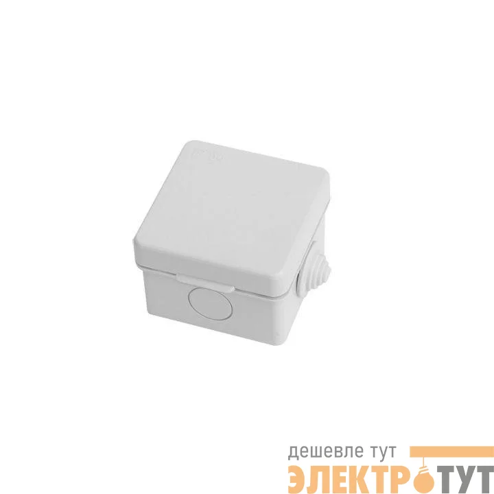 Коробка распаячная КМР-030-036 пылевлагозащ. 65х65х50 4 мембранных ввода PROxima EKF plc-kmr2-030-036