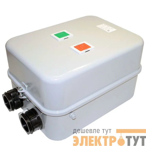 Пускатель ПМ12-063221 380В с реле 48-65А IP54 «Пуск-Стоп» Вольтмик