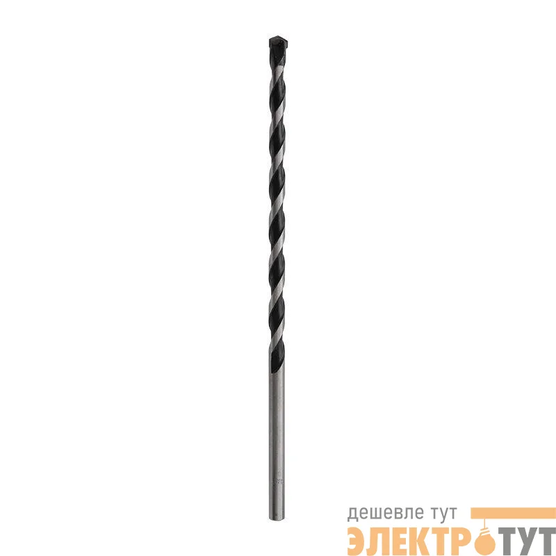 Сверло по бетону 8х200мм цилиндрический хвостовик Kranz KR-91-0311