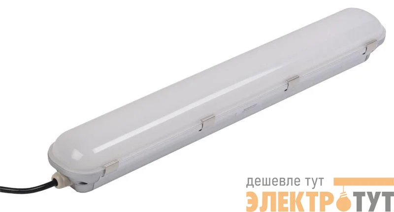 Светильник светодиодный ДСП 1401 40Вт 4500К IP65 серебр. ИЭК LDSP2-1401-40-K23