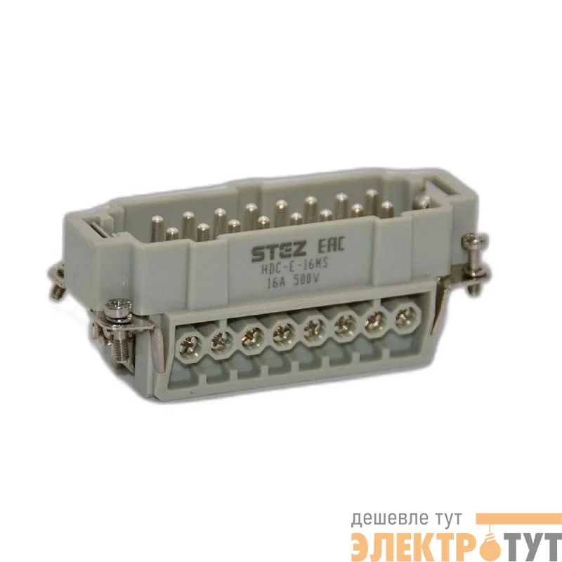 Вставка контактная постоянное число полюсов HDC-E-16MS СТЭЗ 187150225
