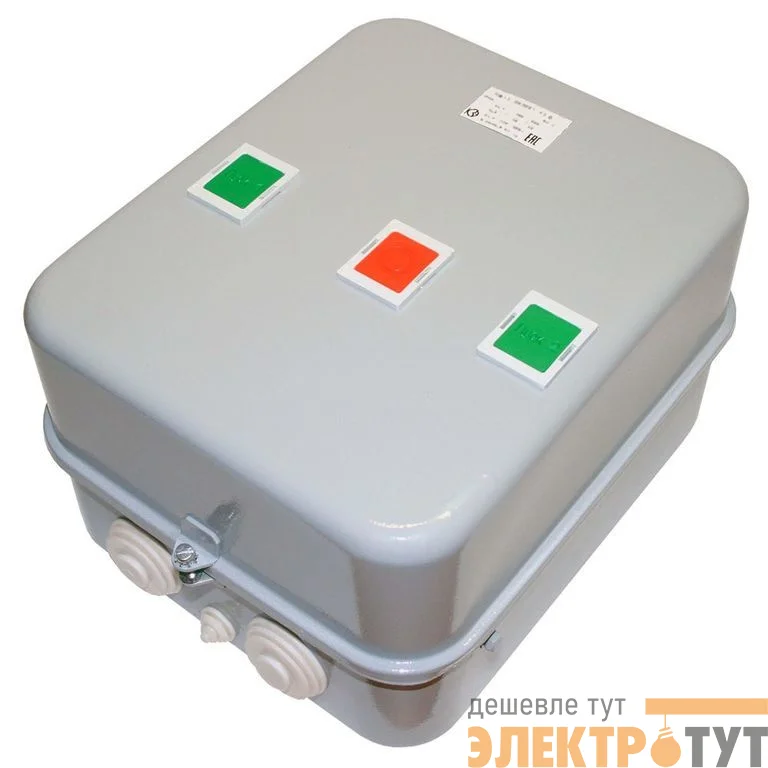 Пускатель ПМ12-063671 реверс. с реле IP40 ПI+ПII+С+Л