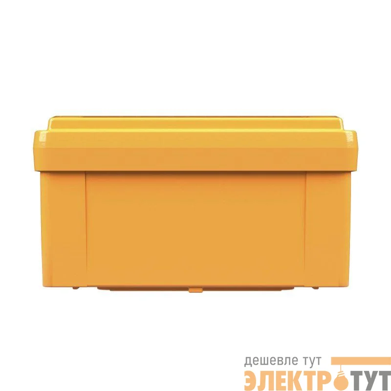 Коробка ответвительная FS 100х100х50мм 5р 450В 20А 10кв.мм с гладкими стенками и клеммн. IP56 пластик. DKC FSB10510