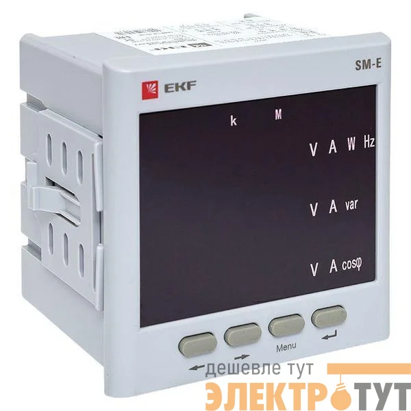 Прибор измерительный многофункциональный SME LED дисплей PROxima EKF sm-963e