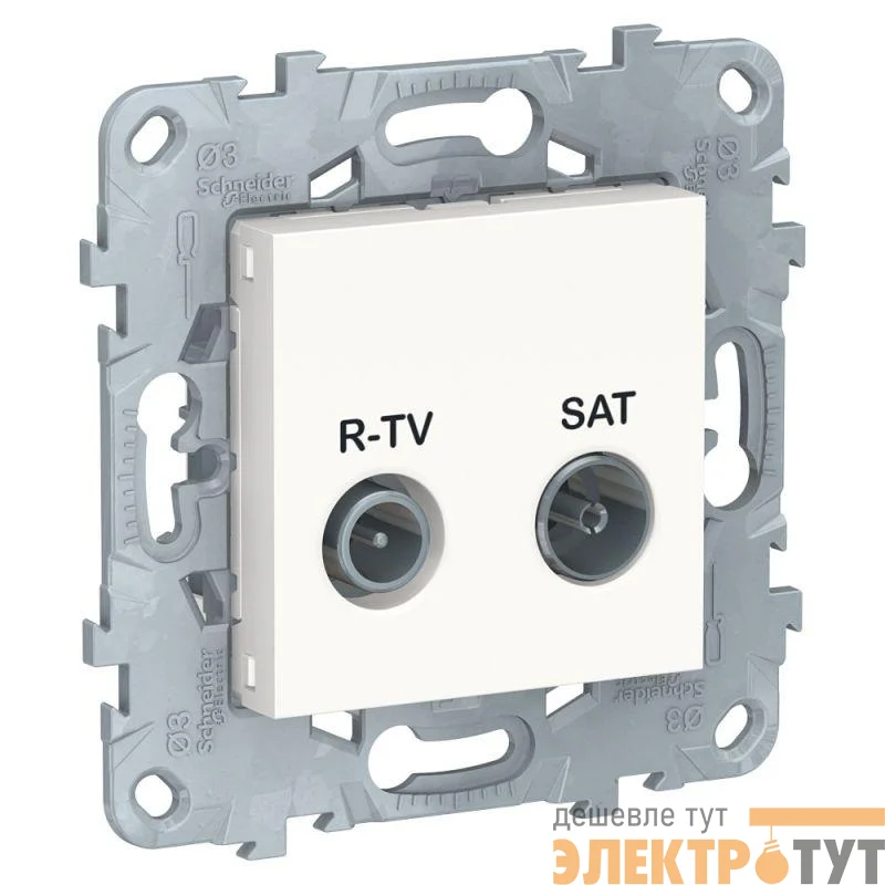 Механизм розетки R-TV/SAT UNICA NEW одиноч. бел. SchE NU545418