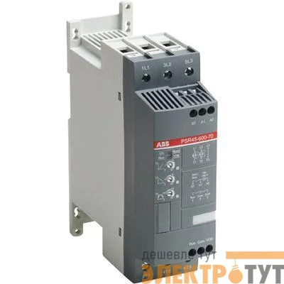 Софтстартер PSR45-600-70 22кВт 400В ABB 1SFA896111R7000