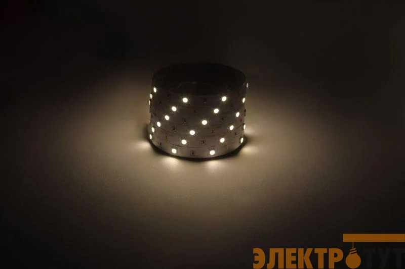 Лента светодиодная LS5050 -7.2-30-12-3000K-IP20-1 year-5m тепл. бел. (уп.5м) Эра Б0059915