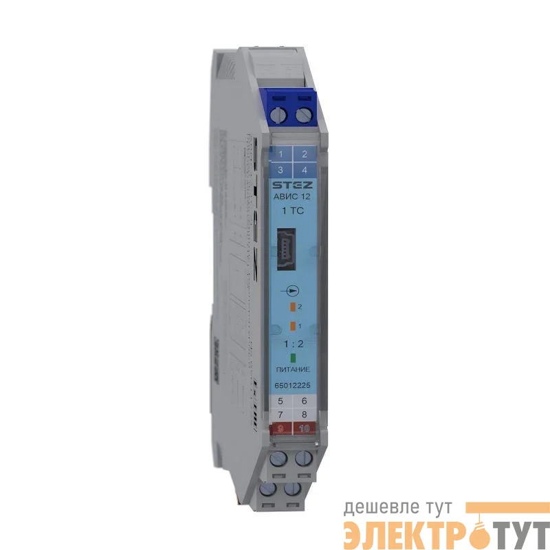 Барьер искрозащиты преобразователь термопар АВИС12-TC-2I-N СТЭЗ 65012225