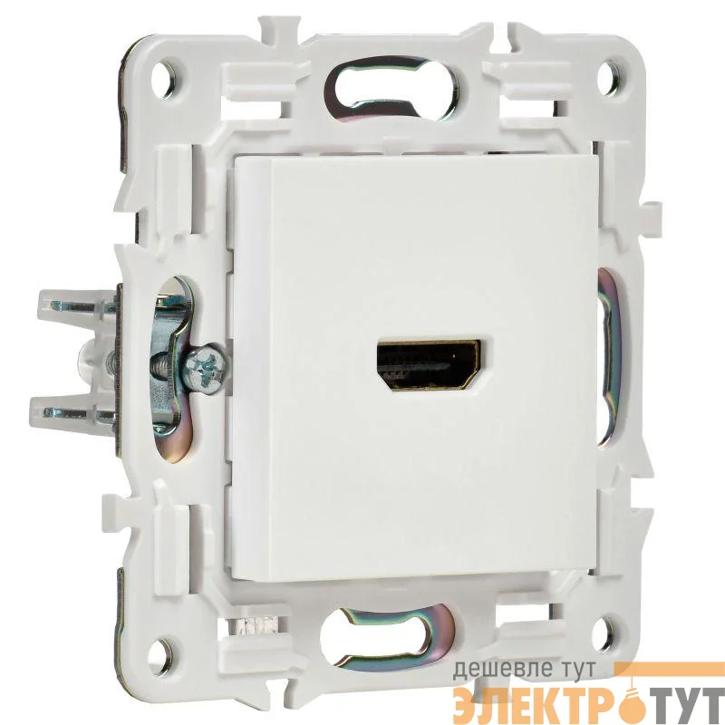 Розетка HDMI SKANDY SK-H01W арктич. бел. IEK SK-H10-K01