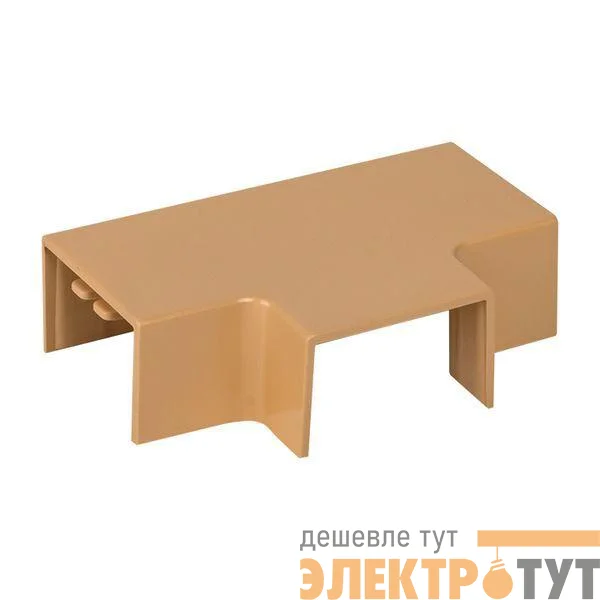 Угол T-образный 25х16 под свет. дерево Plast PROxima (уп.4шт) EKF tchl-25-16x4