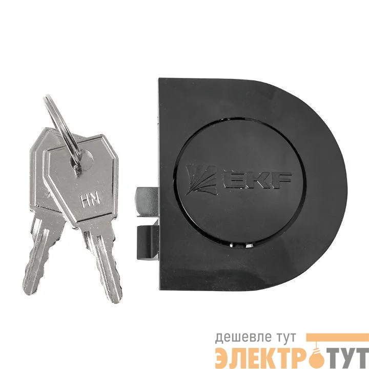 Замок пластиковый черный 30/32-16/13 IP31 PROxima EKF lock-shrn-ip31