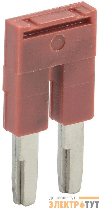 Перемычка для КПИ-4кв.мм 2PIN IEK YZN11FBS-004-2P