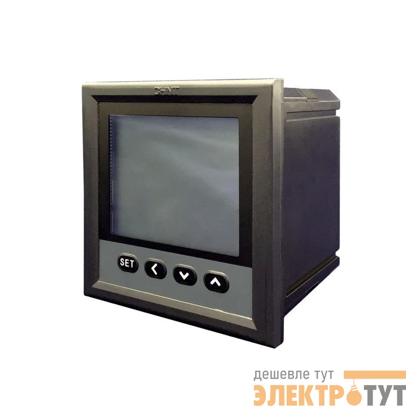 Прибор измерительный многофункциональный PD666-3S3 3ф 5А RS-485 96х96 LCD дисплей 380В CHINT 765096
