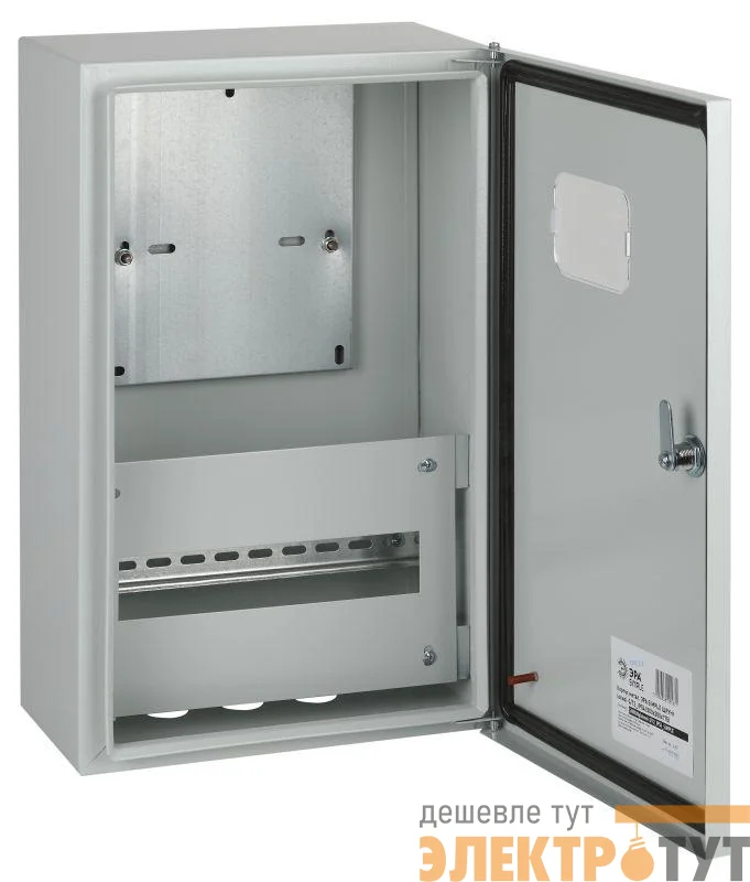 Корпус металлический ЩРУНг (окно)-3/12 IP54 500х300х175 NO_SIMPLE_STM_SHRUNg(okno)-3/12_IP54 ЭРА Б0041683