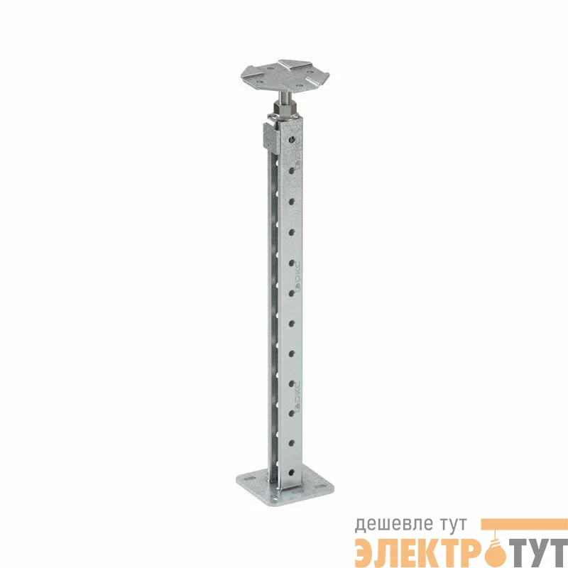 Стойка фальшпола длина 875мм регулировка 845-905мм DKC STF0875