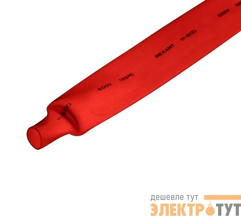 Трубка термоусадочная 20.0/10.0 1м красн. Rexant 22-0004