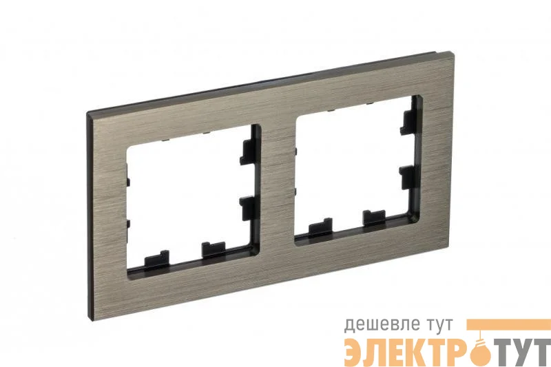 Рамка 2-м AtlasDesign Nature метал. латунь SE ATN312202