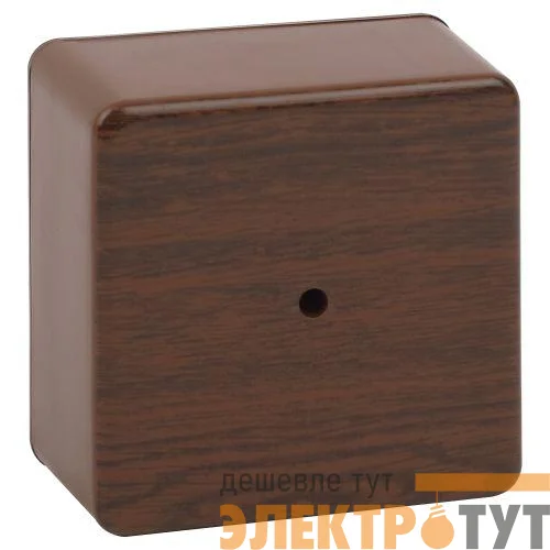 Коробка распаячная 100х100х50мм без клеммы IP40 дуб BS-O-100-100-50 Эра Б0058709