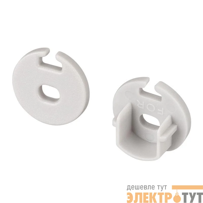 Заглушка ARH-ROUND-D16 с отверстием пластикArlight 039223