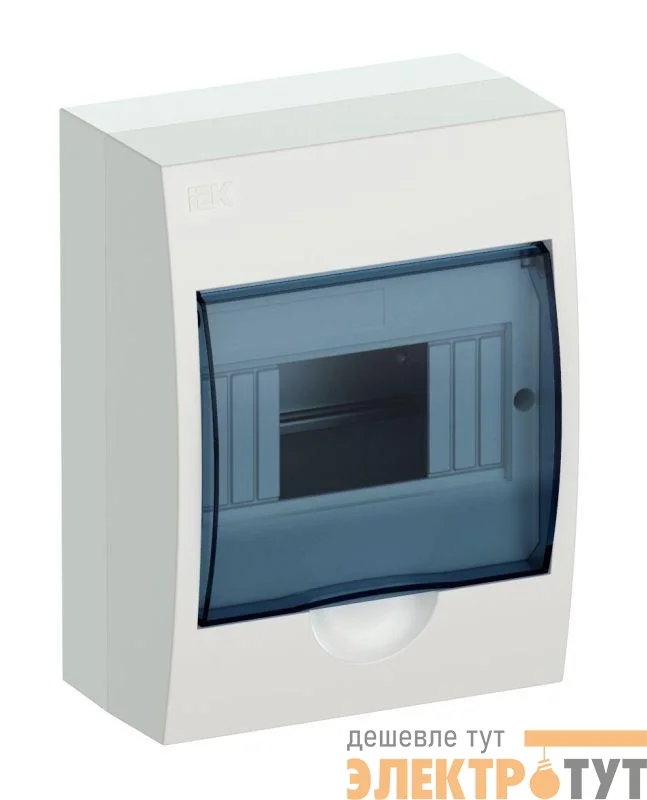Корпус навесной ЩРН-П-6 Krepta 3 IP41 пластик. бел. IEK MKP12-N-06-40-20