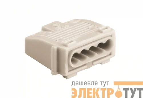 Клемма 5х(1.5-2.5мм)х1пол. втычн. п/п DKC B273/5