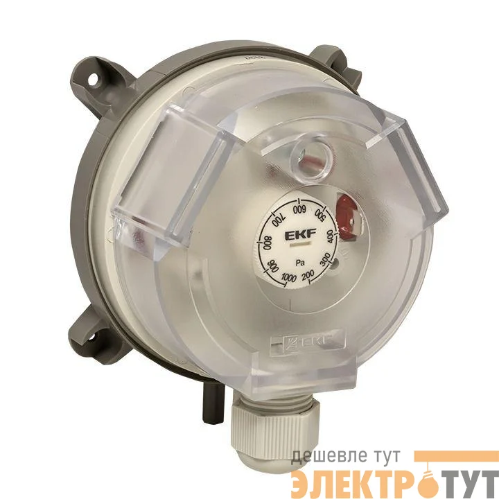 Реле перепада давления RVG-10-1000 (1000Па) EKF RVG-10-1000