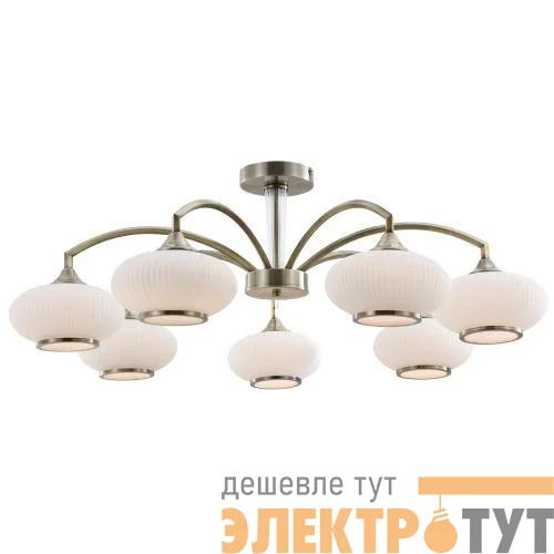 Люстра Avarice 2077-307 7хE27 60Вт классика Rivoli Б0055609