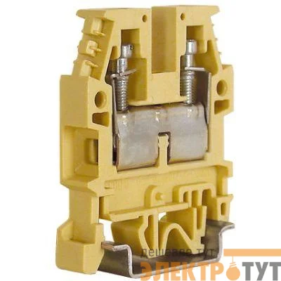 Клемма винт. CBD. 6(Ex) 6кв. мм син. DKC ZCBX34