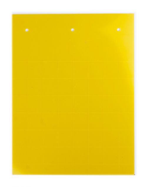 Табличка полужесткая установка в держатель ПВХ-0.5 желт. DKC TAS2715Y