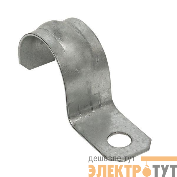 Скоба крепежная однолапковая d21-22мм для монтажн. пистолета метал. PROxima EKF smp-1-21-22