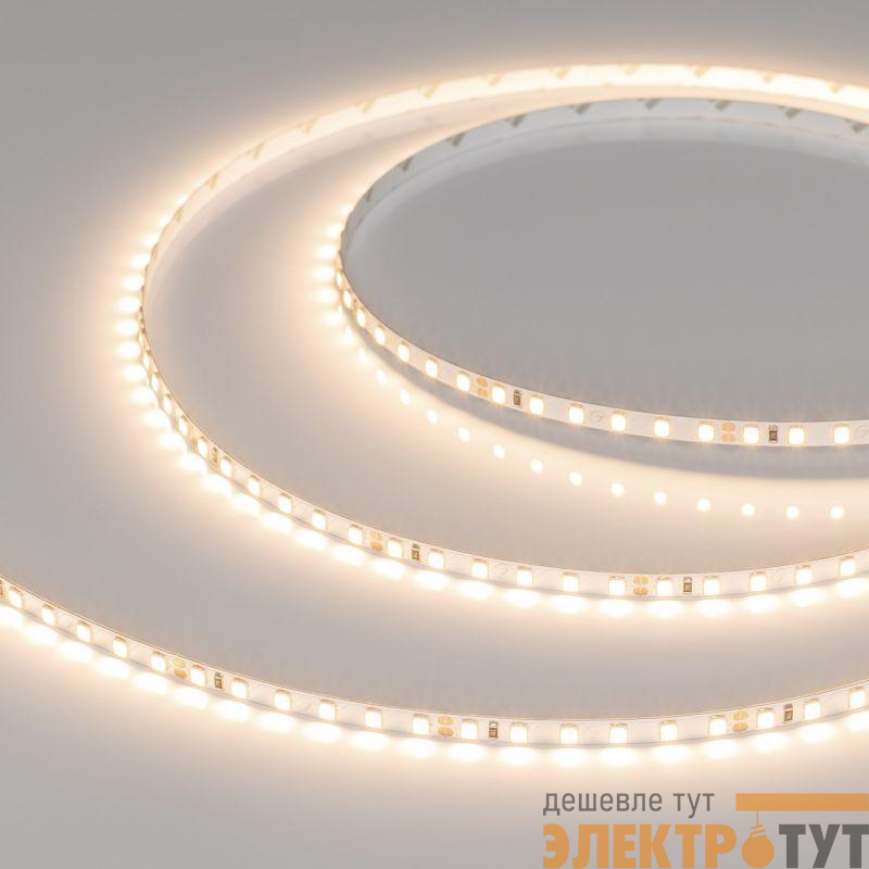Лента светодиодная UL-A120-5mm 24V Warm 3000К 9.6Вт/м IP20 (уп.5м) Arlight 044061