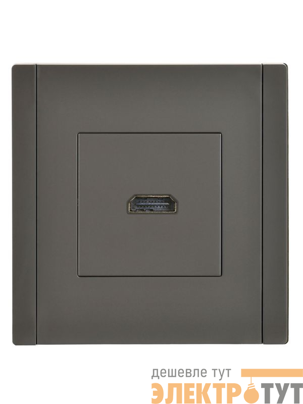 Розетка HDMI FORTE&PIANO FP340 сер. IEK FP-H10-K03